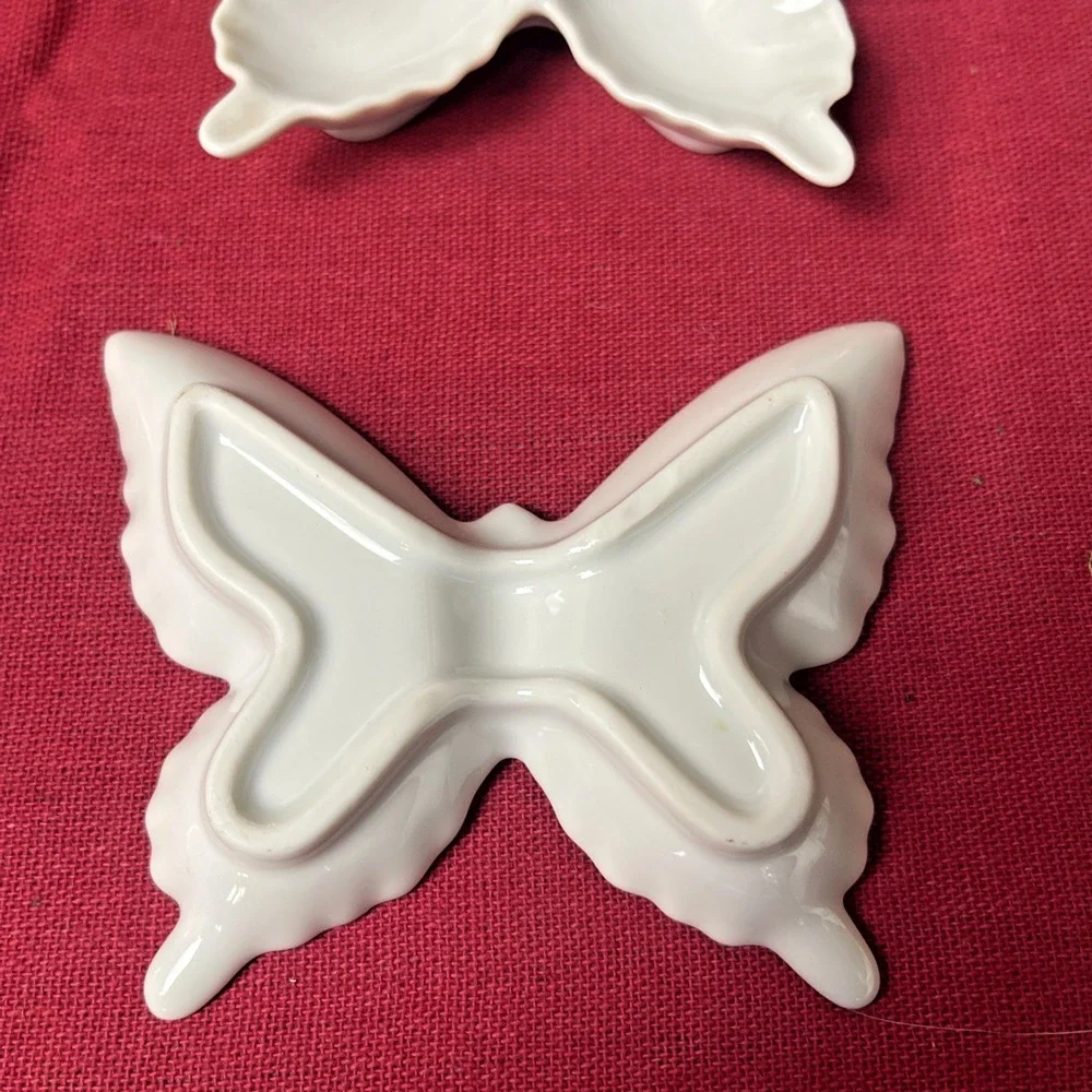 Vintage Otagiri Butterfly Trinket Dish Made in Japan Set of 4